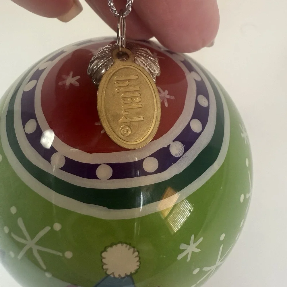 Pier One Collectible Li Bien Owls Ornament 2014 B Beautifully Made‎ Christmas
